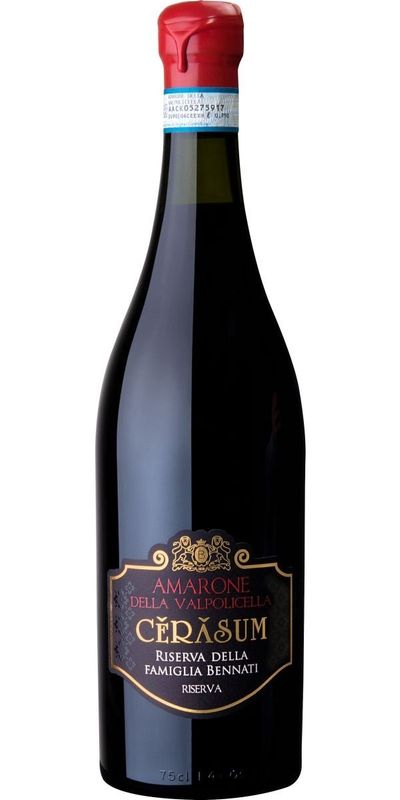 Bennati Amarone della Valpolicella, Cerasum, Riserva della Famiglia Bennati 2015 wine bottle