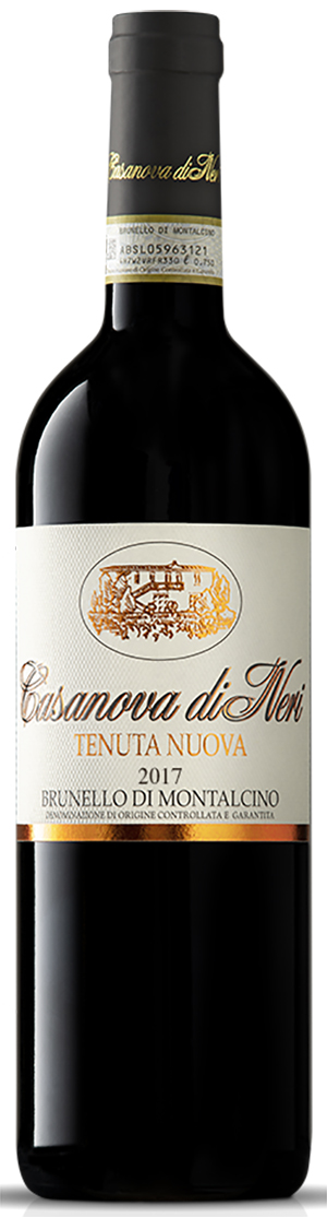 Casanova di Neri Brunello di Montalcino Tenuta Nuova 2017 wine bottle
