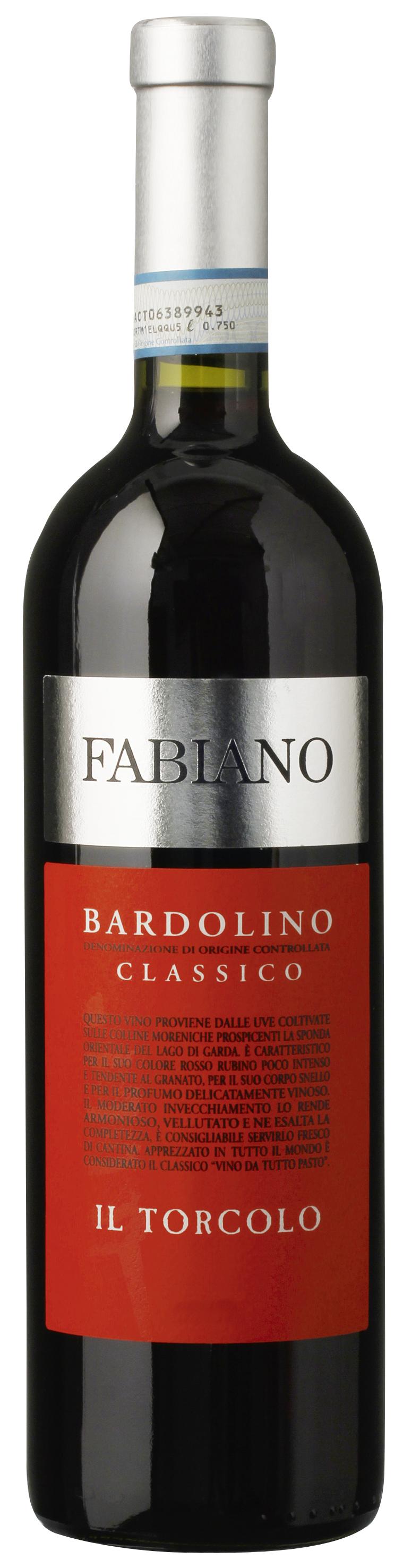 Fabiano Bardolino Classico wine bottle