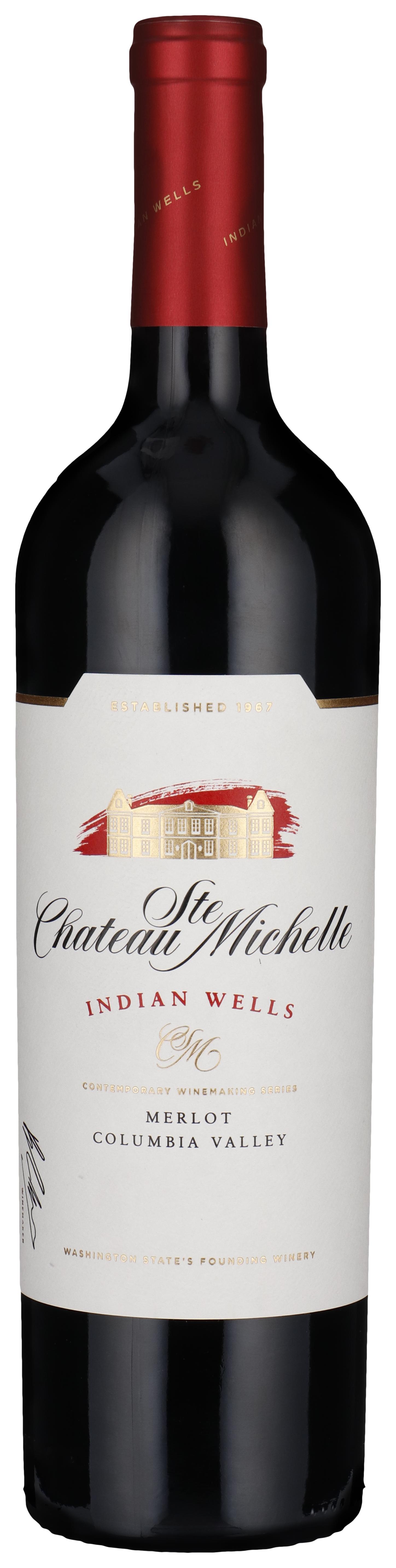 Merlot - Indian Wells 2020 wine bottle