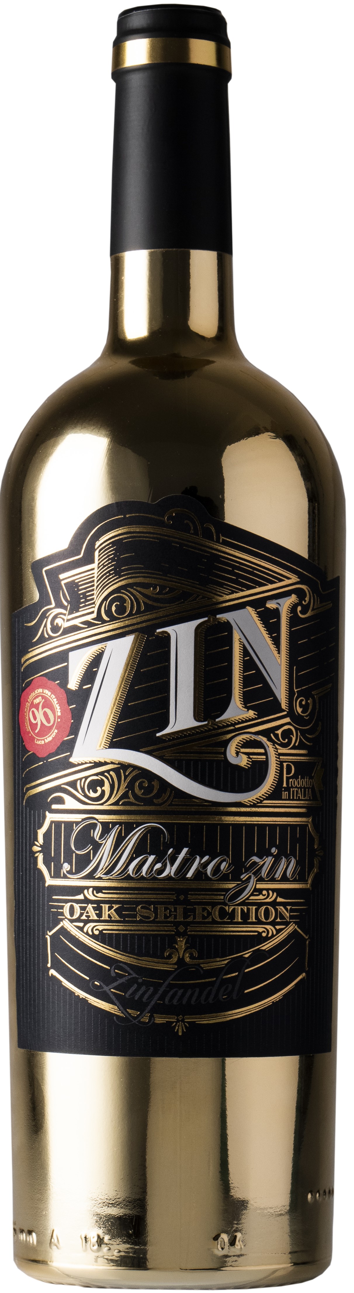 Mastro Zin "Gold Bottle Edition" Zinfandel 2020 wine bottle