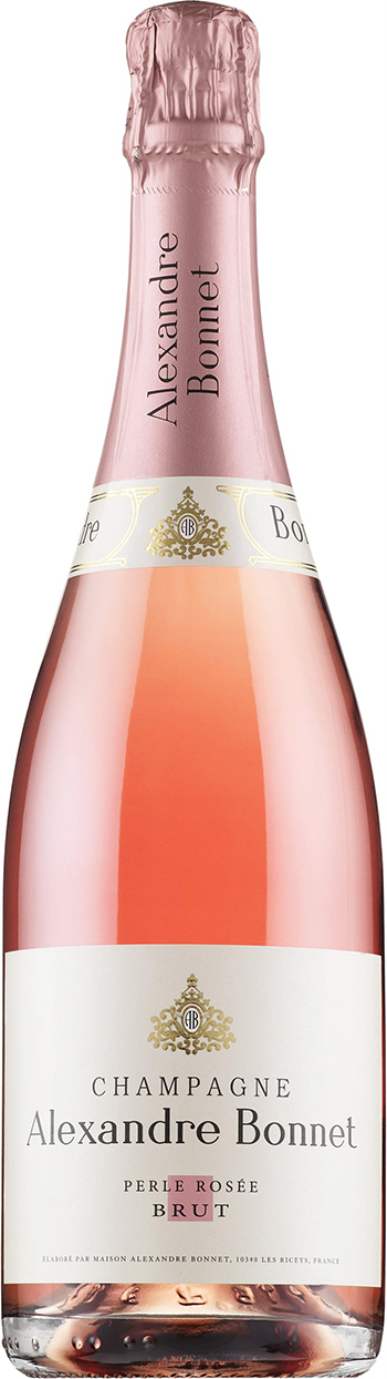 Alexandre Bonnet Perle Rosée Brut Champagne wine bottle