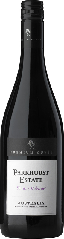 Parkhurst Estate Shiraz/Cabernet wine bottle