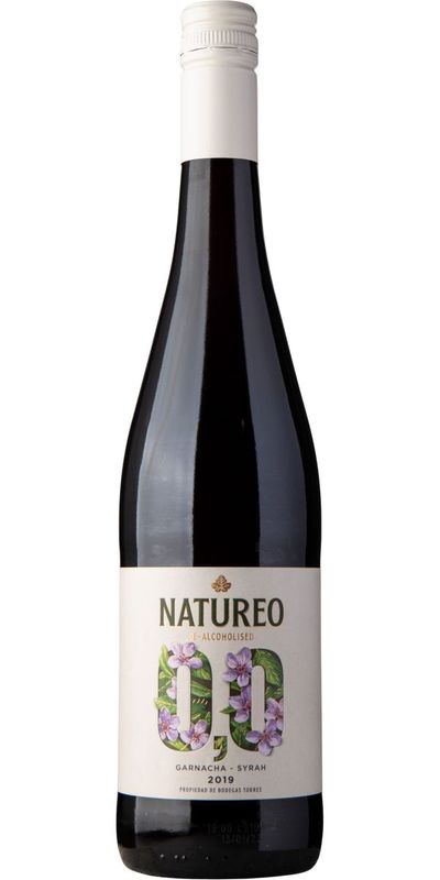Torres, Natureo Red, Alkoholfri 0,0% wine bottle