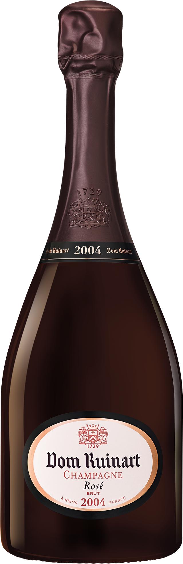 Champagne - Dom Ruinart - Brut Rosé 2004 wine bottle