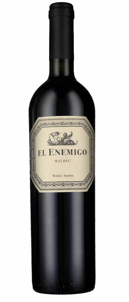 2022 El Enemigo Malbec Mendoza wine bottle