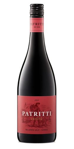 Patritti, Lavoro Shiraz 2020 wine bottle