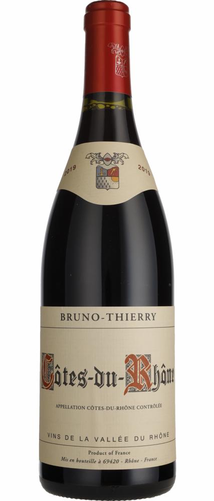 2019 Bruno-Thierry Côtes-du-Rhône wine bottle