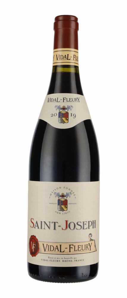 2019 Saint-Joseph Rouge Vidal-Fleury wine bottle
