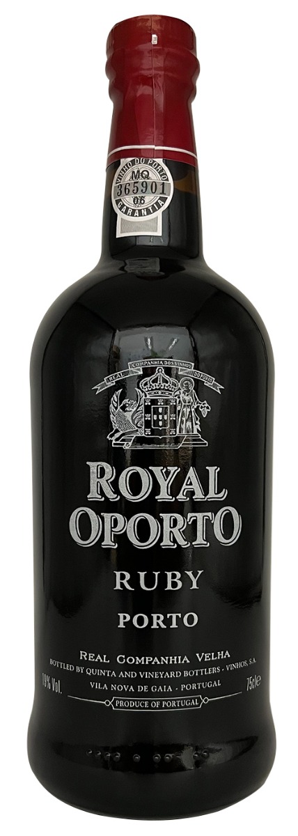 Royal Oporto Ruby Port wine bottle