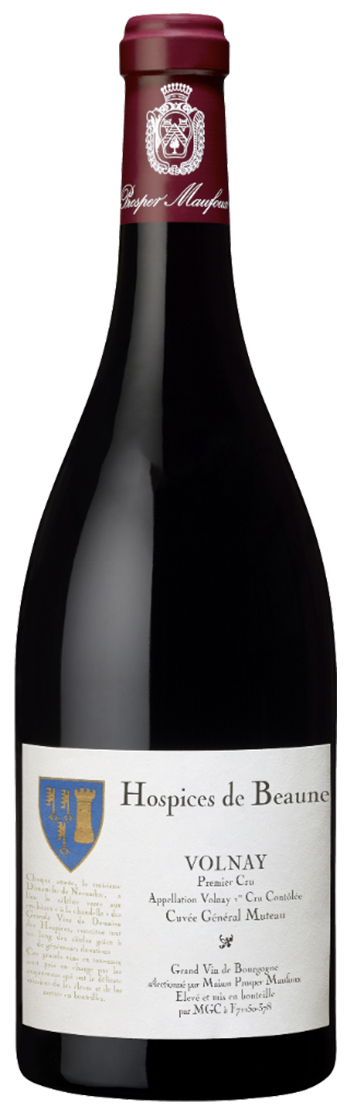 Prosper Maufoux Volnay 1er Cru Hospices de Beaune 2018 wine bottle