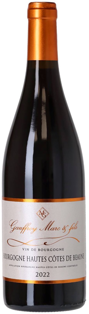 Domaine Gauffroy Marc & Fils Hautes Côtes de Beaune Rouge 2022 wine bottle