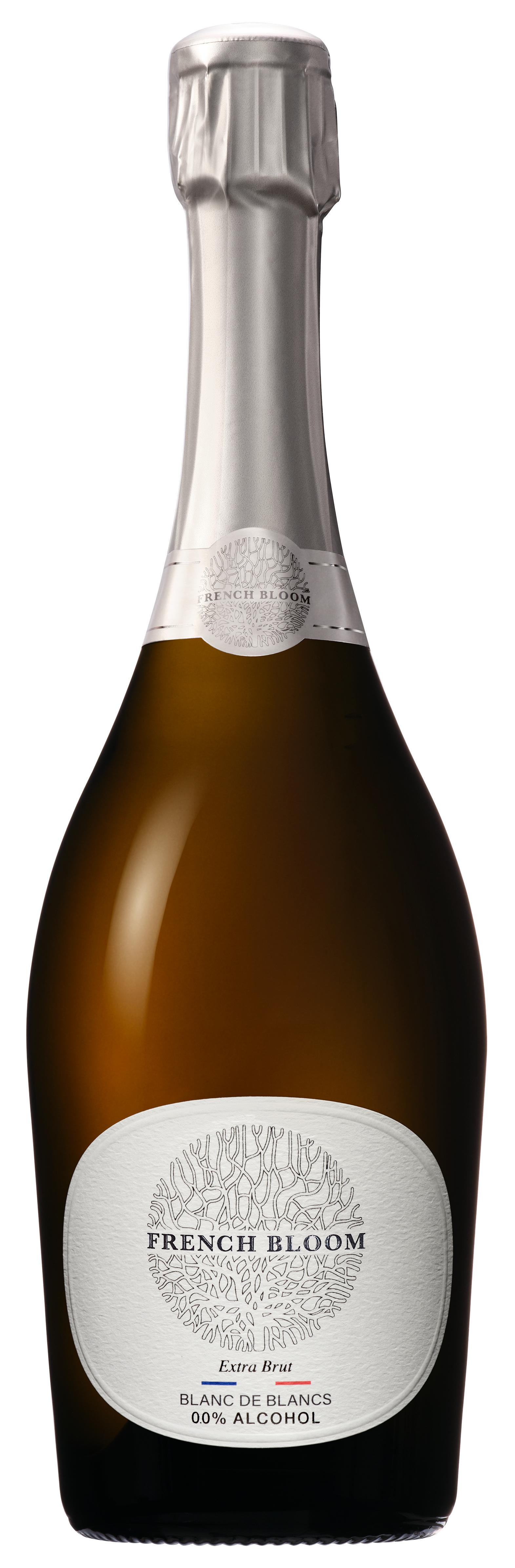 Extra Brut wine bottle