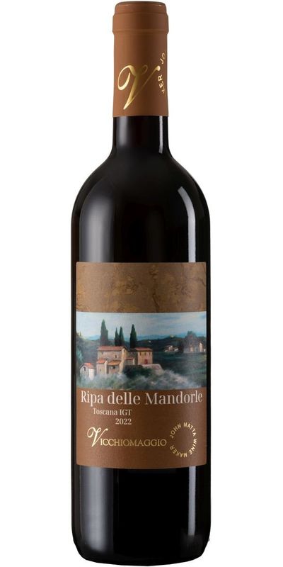 Castello Vicchiomaggio, Ripa delle Mandorle Rosso 2024 wine bottle