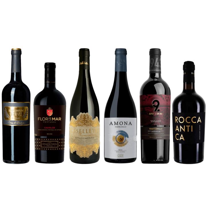 Rødvinsfavoritter wine bottle