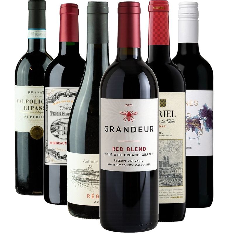 Smagekasse - Efterårsrødvin wine bottle