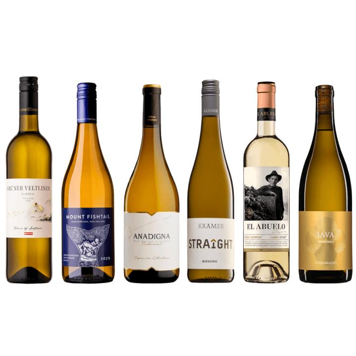 Friske Hvidvinsfavoritter wine bottle