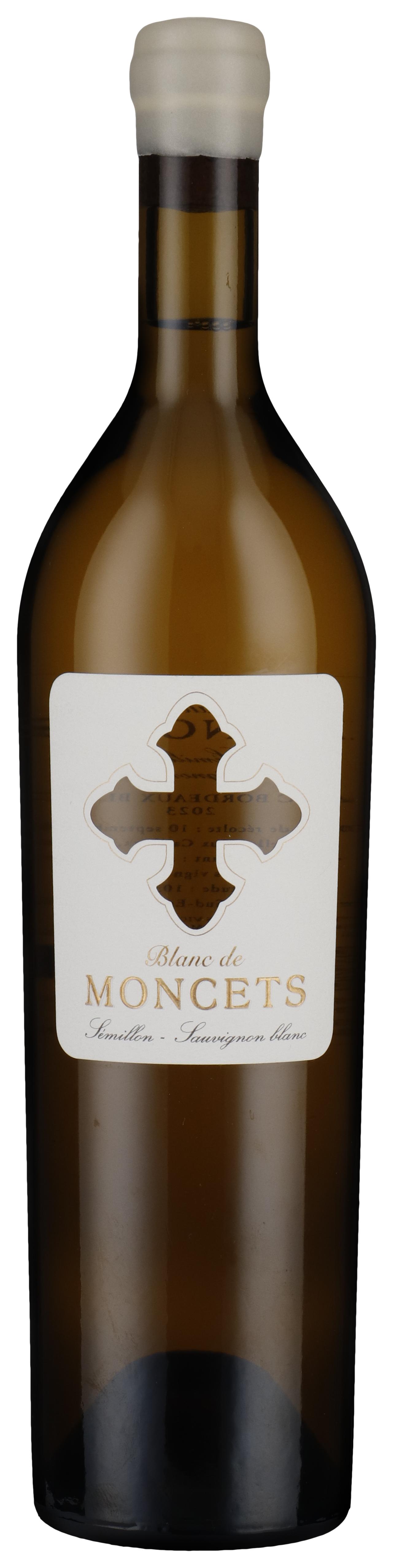Blanc de Moncets 2023 wine bottle