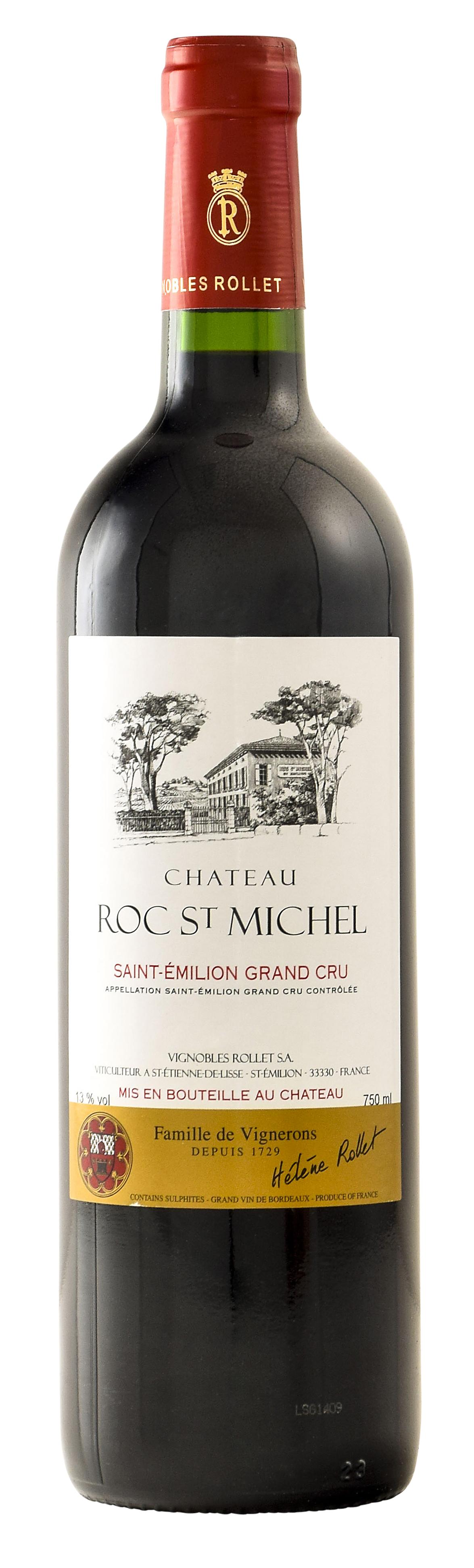 Château Roc Saint Michel- Grand Cru 2022 wine bottle