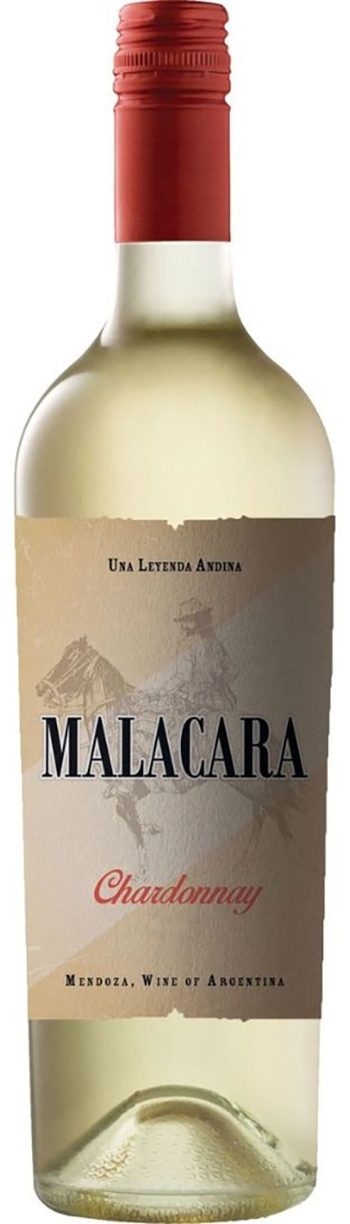 Malacara Chardonnay 2019 wine bottle