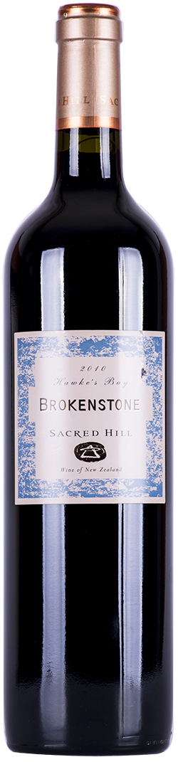 Brokenstone Sacred Hill 2010 wine bottle