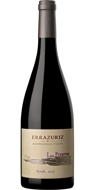 Errazuriz, Syrah Pizarras 2017 wine bottle