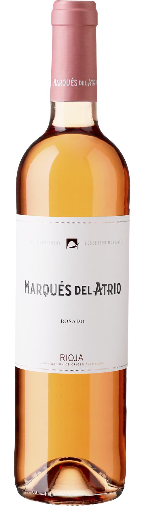 Marqués del Atrio Rosé wine bottle