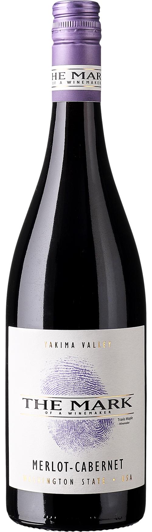 The Mark Merlot Cabernet wine bottle