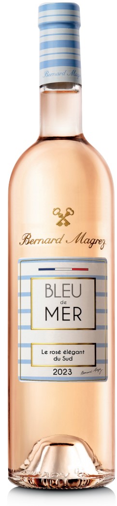 Bernard Magrez Bleu de Mer Rosé 2023 wine bottle