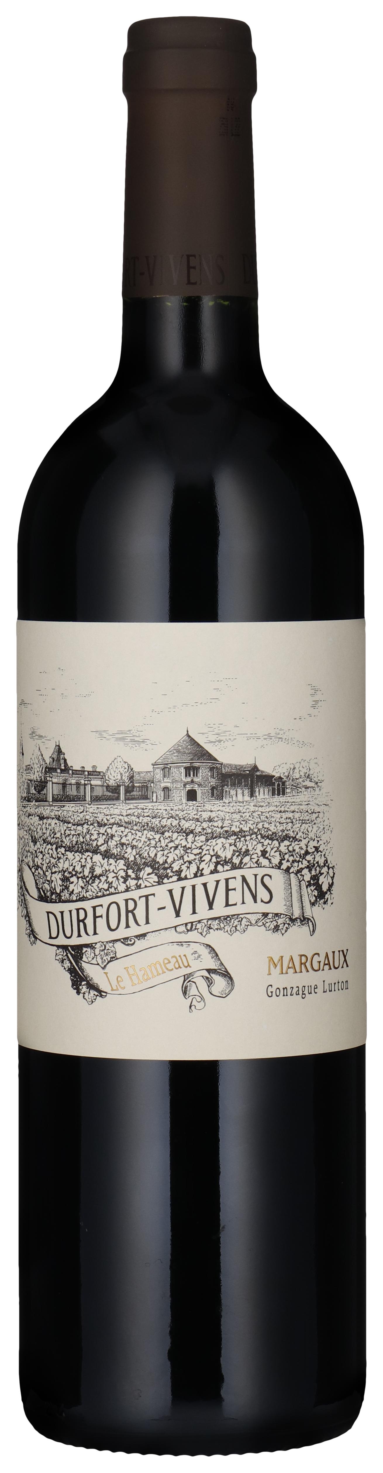 Le Hameau 2020 wine bottle