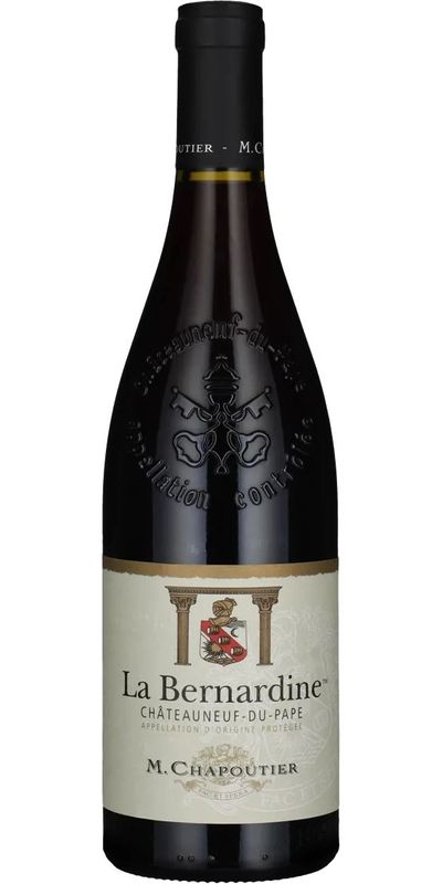M. Chapoutier, Chateauneuf du Pape, La Bernadine 2022 wine bottle