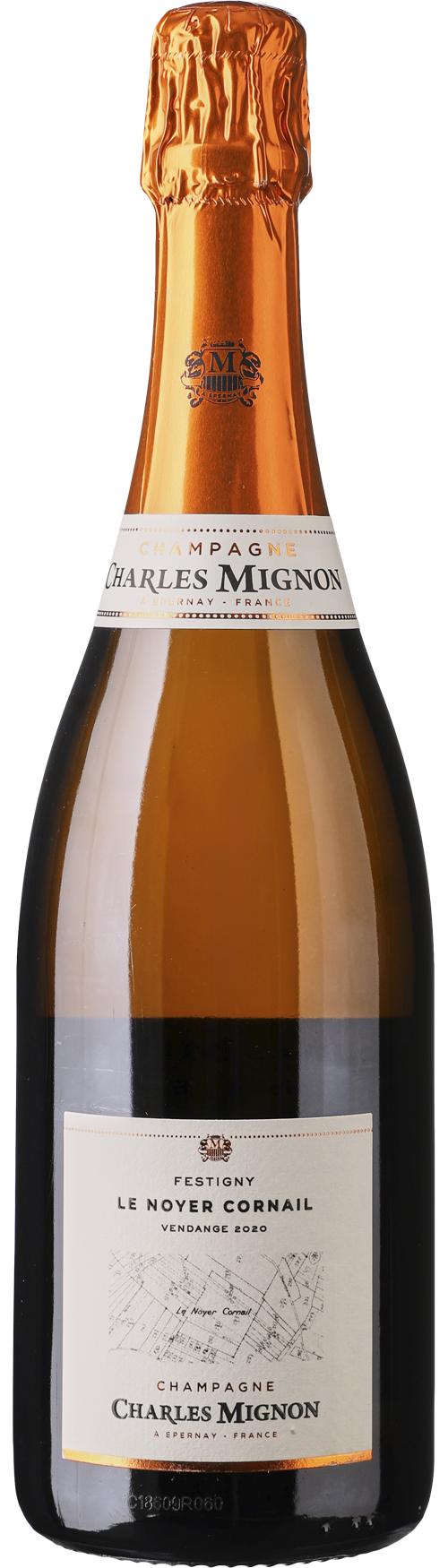 Charles Mignon Le Noyer Cornail Champagne Extra Brut wine bottle