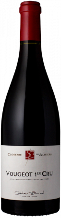 Stéphane Brocard Closerie des Alisiers Vougeot 1er Cru 2019 wine bottle