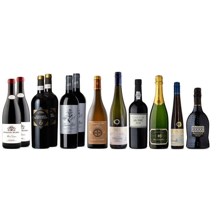 New Years Collection 2025 wine bottle