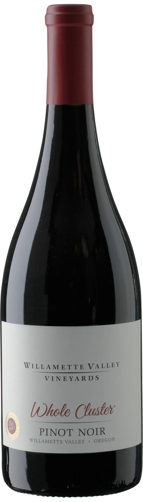 Willamette Valley Vineyards Whole Cluster Pinot Noir wine bottle