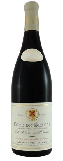 Domaine Michel & Marc Rossignol Côte de Beaune Clos des Pierres Blanches 2018 wine bottle