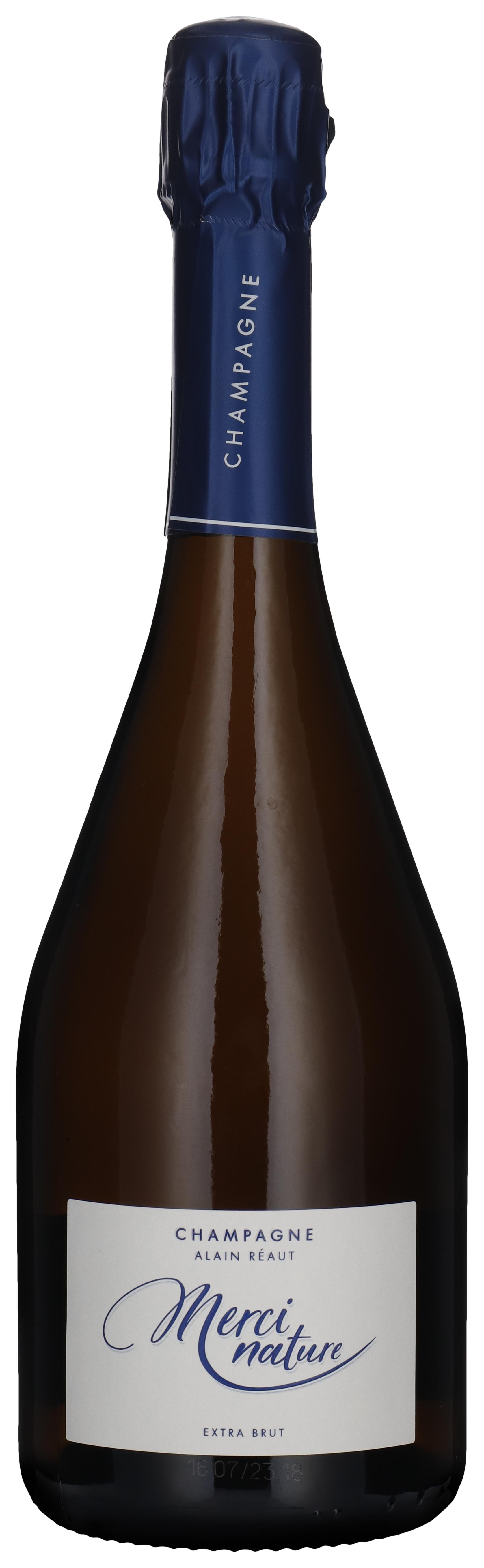 Merci Nature wine bottle