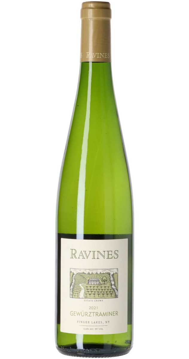 Ravines Gewurztraminer Finger Lakes 2021 wine bottle