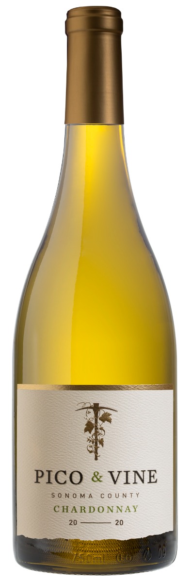 Pico & Vine Chardonnay Sonoma County 2020 wine bottle