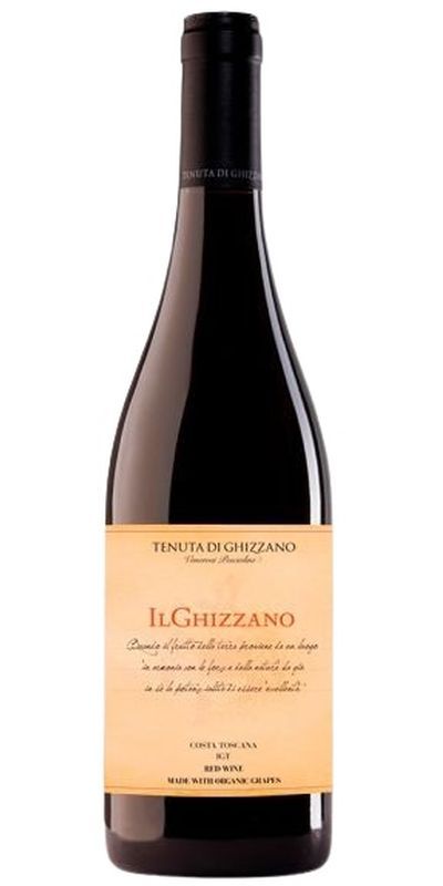 Tenuta di Ghizzano, Il Ghizzano Rosso 2021 Øko wine bottle