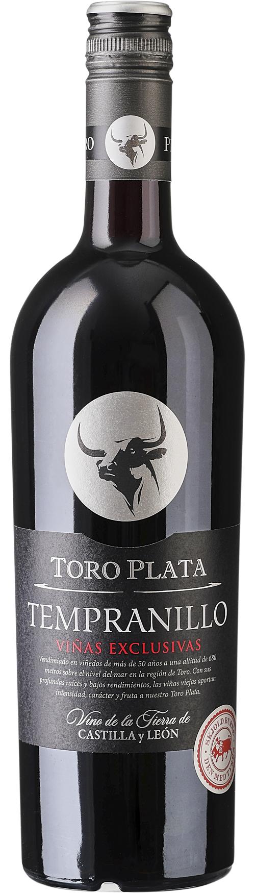 Toro Plata "Den med Tyren" Tempranillo wine bottle