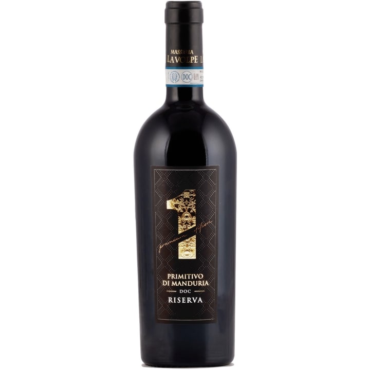 Masseria La Volpe UNO Primitivo Di Manduria Riserva PREMIUM EDITION 2021 wine bottle