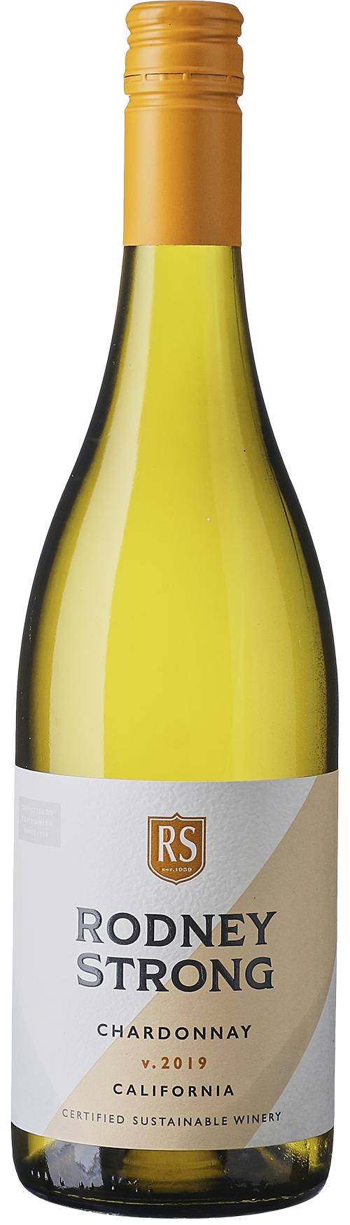 Rodney Strong Chardonnay wine bottle