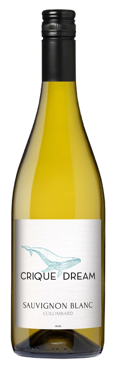 Crique Dream Sauvignon Blanc Colombard 2024 wine bottle