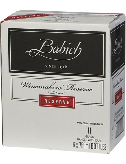 Babich Winemakers' Reserve Pinot Noir wine bottle
