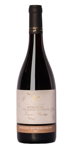 Domaine Houblin-Vernin Bourgogne Rouge Coulanges-la-Vineuse Cuvee Prestige 2022 wine bottle