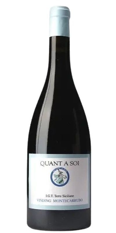 Vinding Montecarrubo, 'Quant a Soi' Rosso Terre Siciliane 2022 wine bottle