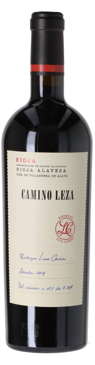 Bodegas Luis Canas Camino Leza 2019 i trækasse wine bottle
