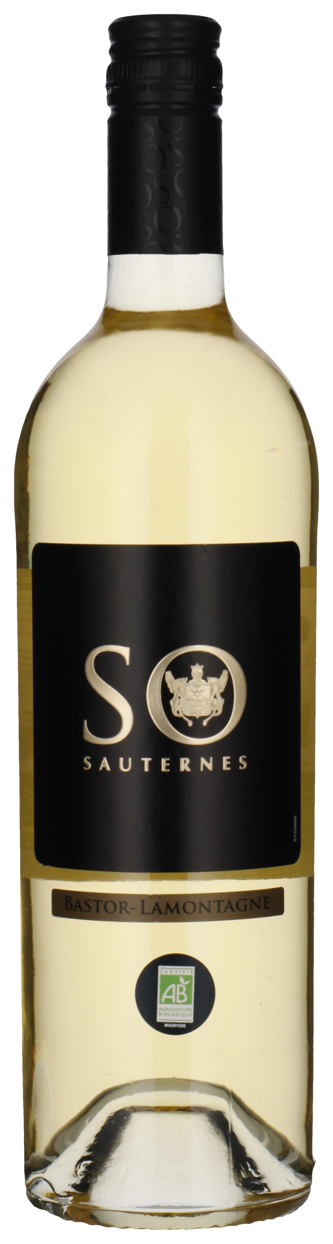 SO Sauternes 2022 wine bottle