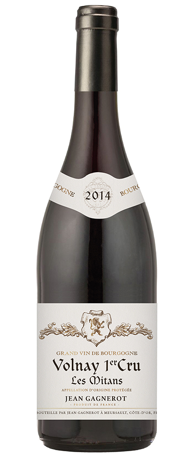 Jean Gagnerot Volnay 1er Cru Les Mitans 2014 wine bottle